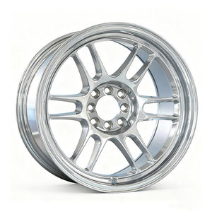 15/17 pulgadas Pcd 4x100 6*139,7 Odm Four Six Holes Sport <span class=keywords><strong>Auto</strong></span> Parts Flow Forming Silver Golden Aluminio Ruedas de coche <span class=keywords><strong>Llantas</strong></span> compatibles - Product Image 1