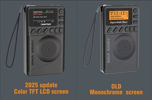 วิทยุพกพา DAB+ FM พร้อมหน้าจอ TFT ลำโพงในตัว และเครื่องเล่น MP3 รองรับการ์ด SD - Product Image 6