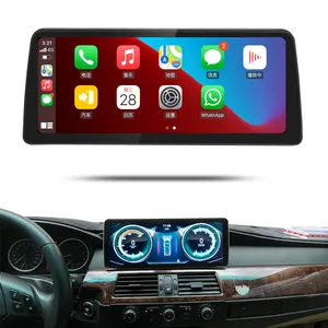 KANOR 12.3 "auto kopf einheit touchscreen 8core cpu 4g ram 64g rom gps navigation für bmw ccc cic android e60