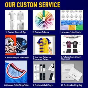 Proveedor Oro, Fabricante OEM de Camisetas de Fútbol Jacquard Personalizadas, Camisetas de Fútbol Ligeras y Transpirables Sublimadas, Uniforme de Equipo - Product Image 5