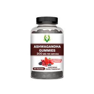 OEM ODM ashwagandha gummies อาหารเสริมสมุนไพรธรรมชาติสำหรับผู้ใหญ่เพิ่มพลังงานการจัดการความเครียดผลเบอร์รี่ผสมสำหรับหญิงตั้งครรภ์ - Product Image 1