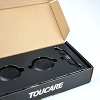 Casque Bluetooth professionnel TOUCARE V5S, haute qualité sonore, autonomie de 12 heures, conçu pour les casques de moto