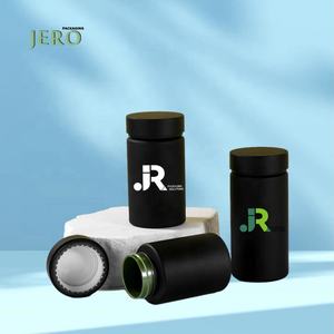 100ml 120ml 180ml 広口 ブラックマット 医療用包装 リサイクル可能 PET プラスチックボトル ポンプスプレーヤー スクリーン印刷 薬 - Product Image 2