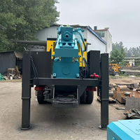 Machine de forage de puits d'eau profonde de 300 m de haute qualité, alimentée par un moteur diesel hydraulique, montée sur camion, avec pompe à engrenages pour chantier de construction
