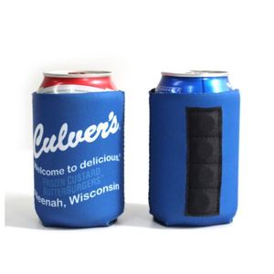 Custom Logo Wholesale Blank Insulated Neoprene 3Mm 5Mm Magnet <b>Beer</b> Can Cooler Magnetic Stubby Holder - Product Image 3