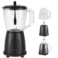 Mới Nhất 1.8 Ltr Tốc Độ Biến Đa Chức Năng Điện Máy Xay Sinh Tố Chopper 4-Nút Của Nhãn Hiệu Các Bộ Phận Điện 2 Pcs Nhựa Cho Khách Sạn Sử Dụng - Product Image 2