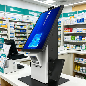 Kiosque d'auto-enregistrement personnalisable avec SDK, prise en charge multi-OS, impression de badges, options de montage multiples, surfaces de marquage personnalisées - Product Image 1