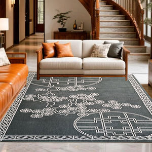 MANNA 200x300cm Nouveau tapis en laine de Nouvelle-Zélande de style chinois, fait à la machine, à poils coupés, pour la décoration du salon, du <span class=keywords><strong>restaurant</strong></span>, fait à la main - Product Image 1