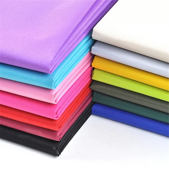 600D vải Nhà Máy Giá mẫu miễn phí PVC tráng Túi chất liệu không thấm nước 600D Oxford Polyester vải cho túi xách ba lô