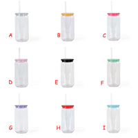 Gobelets en plastique en AS de 16 oz à paroi simple, personnalisables avec logo ODM, réutilisables avec paille et couvercle, vente en gros en vrac