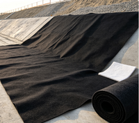 Fibres courtes de polyester recyclé noir en vrac à prix abordable pour projets de géotextiles et feutres d'intérieur automobile