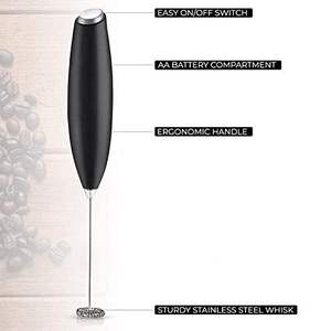 오리지널 친환경 우유 거품기 304 스테인리스 스틸 핸드헬드 거품기 음료 믹서 커피 카푸치노 말차 미니 거품기 - Product Image 4