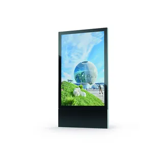 City Street Outdoor Advertising Backlit Aluminum LED Scrolling Outdoor Light Box