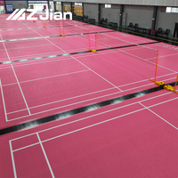 Premium Badminton boden Synthetischer Holzboden PVC Vinyl Sport boden Badminton Court Gummi teppich Indoor Outdoor Langlebig