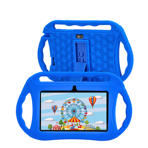 Kids <b>Tablet</b> PC <b>7</b> Inch Android 15 Wi-Fi Capacitive Screen Educational Learning Device Fashion Silicone Case Drop Resistance - Product Image 4