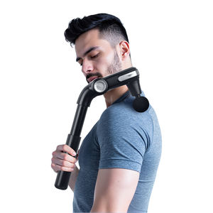 La pistola di massaggio del gancio di vibrazione con la maniglia lunga di estensione riduce l'affaticamento del muscolo per la pistola di massaggio dell'applicazione del corpo & della mano - Product Image 2