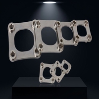 Accouplement diaphragmatique de torsion de précision en acier inoxydable 304, connecteur d'arbre flexible à disque laminé, amortisseur de vibrations, CNC OEM