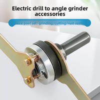 JOWIN – Kit de conversion 5 pièces pour perceuse électrique et meuleuse d'angle, accessoires multifonctionnels pour polissage et découpe