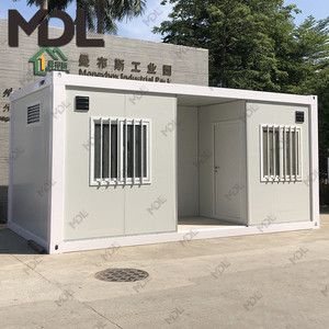 Luz resistente a terremotos, paquete plano de Bangladesh, <span class=keywords><strong>casa</strong></span> de contenedores móvil prefabricada de 2 dormitorios - Product Image 6