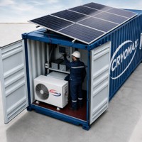 Chambre froide mobile préfabriquée à énergie solaire de qualité supérieure pour aliments et produits pharmaceutiques