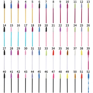 Nhãn Hiệu Riêng Taklon Tóc Dùng Một Lần Bàn Chải Lông Mi Thiết Lập Micro Vẻ Đẹp Lông Mày Lông Mi Mascara Bàn Chải Kit Cho Lông Mi Mở Rộng - Product Image 1