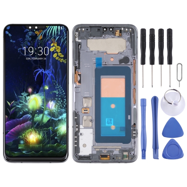 Touch Display LCD Screen and Digitizer Full Assembly With Frame for LG V50 ThinQ 5G LM-V500 LM-V450PM LM-V450