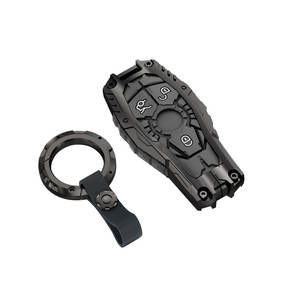 Convient pour <span class=keywords><strong>Mercedes</strong></span> Benz classe C classe S classe E AMG G63 GT <span class=keywords><strong>coupé</strong></span> EQS 53 boîtier de protection pour porte-clés de voiture avec porte-clés - Product Image 1