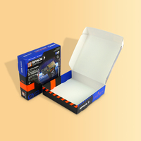 Boîte en papier pliable personnalisée de qualité supérieure avec impression de logo en couleur brillante pour produits électroniques