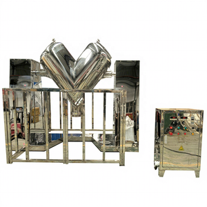 DZJX Mezcladora <span class=keywords><strong>de</strong></span> Polvo Tipo V <span class=keywords><strong>de</strong></span> Acero Inoxidable <span class=keywords><strong>de</strong></span> 2L y 10L para Sobremesa, Mezcladora <span class=keywords><strong>de</strong></span> Alimentos Secos <span class=keywords><strong>de</strong></span> Gran Tamaño, Mezcladora V, Máquina Mezcladora - Product Image 2