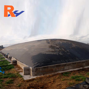 Digestor do biogás HDPE Liner1mm 1.5mm HDPE Geomembrana Hdpe para Digestor Contenção de Resíduos Orgânicos Lagoas Lagoa Forro - Product Image 4