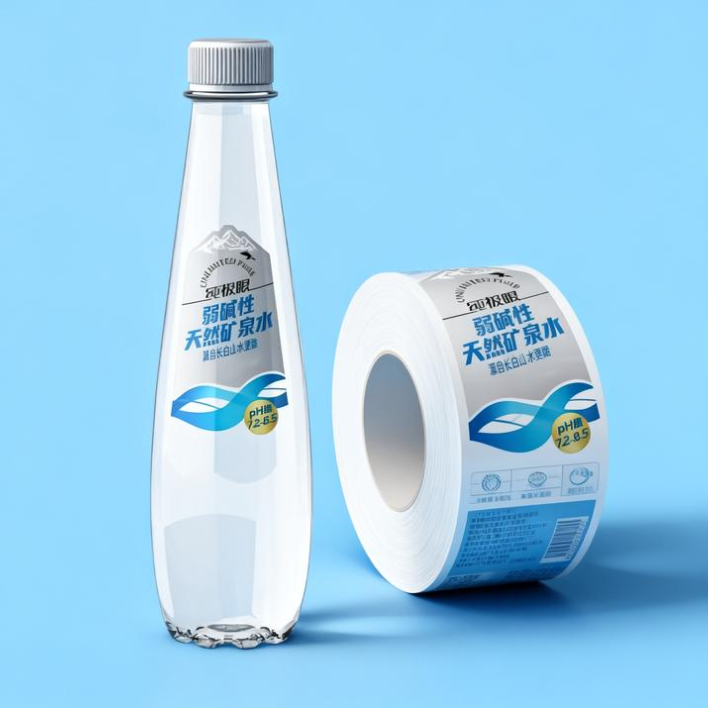 Vinyl clear Label Sticker Waterproof Self Adhesive Transparent Stickers Transparent Packaging Custom logo Labels Stickers