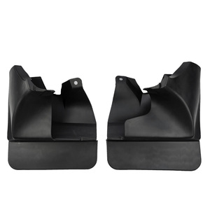 Toyota Prado FJ120 <b>Mud</b> <b>Flaps</b> 2004-2009 Plastic Tire Guards Black Front Rear Set - Product Image 2