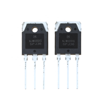 Paire de transistors d'amplificateur audio bipolaire complémentaire NJW0302G