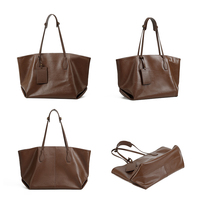 Nouveau Sac Bandoulière de Luxe pour Femme en Cuir Véritable de Haute Qualité, Imperméable avec Fermeture Éclair, Sac Messager Décontracté