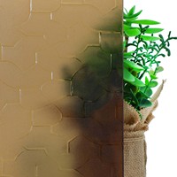 Certificado CE Nashiji Karatachi Flora Mistlite Vidrio estampado 4mm 5mm 6mm Espesor Uso decorativo industrial Precio de fábrica