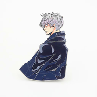 Épingles de revers personnalisables en métal émaillé fin, sans minimum de commande, avec logo personnalisé, support en carton souple, badge tendance