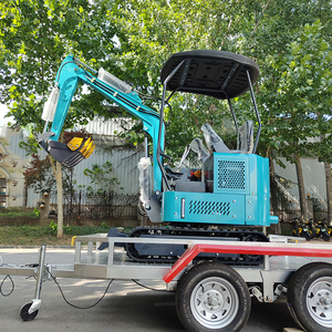 Remolque Galvanizado RLD de Doble Eje para Excavadoras de 0.8-2.0 Toneladas, Capacidad de Carga de 2000 kg, Bajo Consumo, ¡Gran Venta!, 1 Año de Garantía - Product Image 2