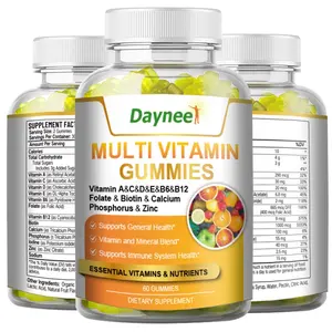 Multivitamina vegetariana para mujeres con Omega 3 Suplementos vitamínicos para el cuidado de la piel antienvejecimiento