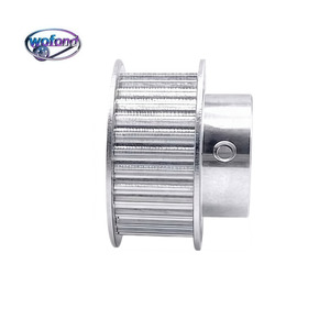 <span class=keywords><strong>BESTLITE</strong></span> OEM Vernickelte Aluminiumlegierung Zahnriemenscheibe 3M 5M 8M T5 T10 Synchronrad - Product Image 1