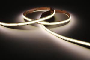 <span class=keywords><strong>Coller</strong></span> sur double CCT 12V 24V UKCA approuvé 608LEDs COB <span class=keywords><strong>LED</strong></span> <span class=keywords><strong>bande</strong></span> IP33 maison chambre plafond crique lumière - Product Image 5