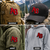 Patch brodé en chenille double couche personnalisé OEM, motif lettres grecques, pour sweats à capuche streetwear, vestes Letterman et marques de vêtements