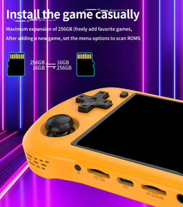 POWKIDDY X35H 3,2 ''IPS Reproductores de juegos de mano Linux 3000mAh Mini portátil Arcade <span class=keywords><strong>Classic</strong></span> TV <span class=keywords><strong>Video</strong></span> <span class=keywords><strong>Retro</strong></span> Consola de juegos portátil - Product Image 5