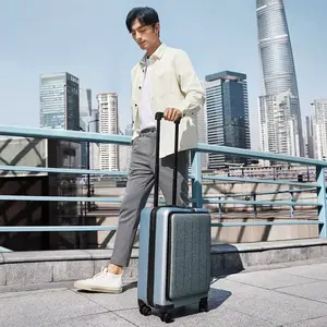 Maleta de viaje Mijia 90fun NINETYGO con apertura frontal de 20 pulgadas, apta para llevar en el avión, para viajes de negocios. - Product Image 4