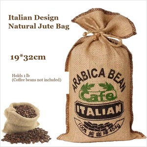 Bolsas de Yute con Cordón para Almacenamiento a Granel de Café y Té, 1LB, Bolsas Pequeñas de Arpillera con Logotipo Personalizado, para Granos de Café - Product Image 5