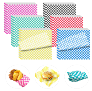 Feuilles de doublure de pizza en papier de Deli imprimé de style vieux journal pour les doublures de panier de nourriture - Product Image 4