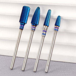 Broca para <span class=keywords><strong>uñas</strong></span> Tornado de alta calidad, fresa de carburo de tungsteno de 3/32 \ "para manicura, Gel acrílico, pulido, taladro para <span class=keywords><strong>uñas</strong></span> recubierto - Product Image 1