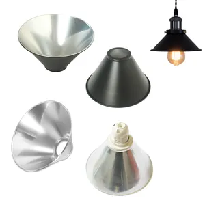 Hot selling Lighting Accessories metal aluminum reflector lamp shade