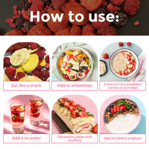 Private Label Fruit Tea Drink Smoothie Blend Bananas Raspberries Carrots <strong>Strawberries</strong> Chia <strong>Seeds</strong> Blend Drink - Product Image 3
