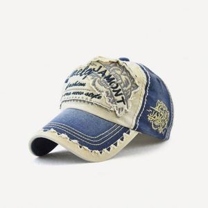 Casquettes de baseball pour hommes, broderie personnalisée, haute qualité, effet usé, casquettes de sport - Product Image 3