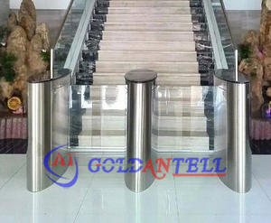 CE ha approvato di controllo di accesso cancello tornello flap barriera - Product Image 2